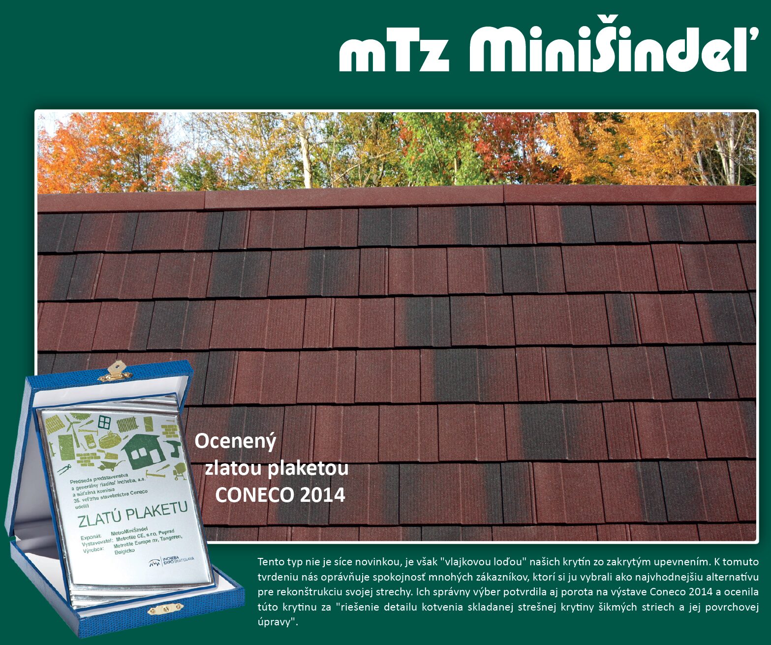 Metrotile mTzMiniŠindel
