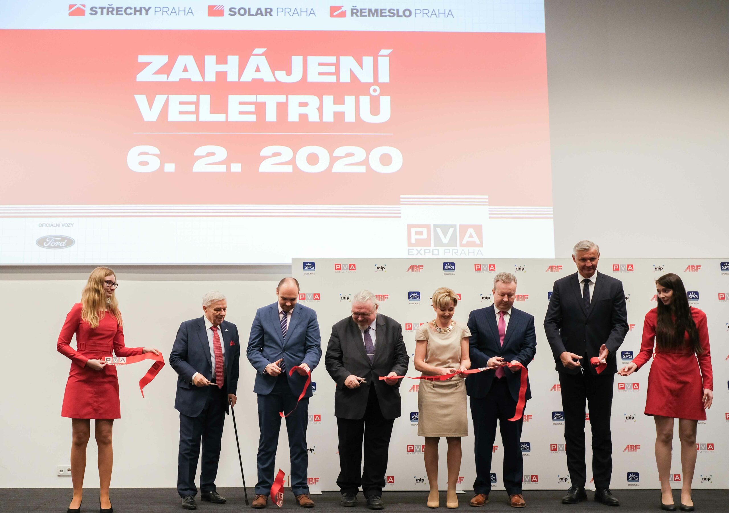 Zahájení veletrhu Střechy Praha 2020